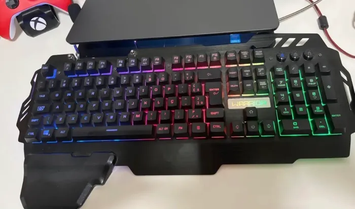 Kit Teclado e Mouse Gamer Warrior