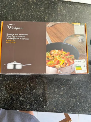 Panela Fontignac 28cm com Tampa - NOVA na Caixa