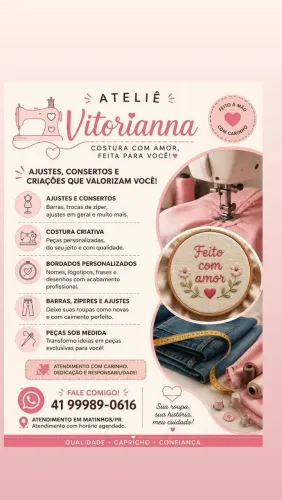 Costuras e Bordados