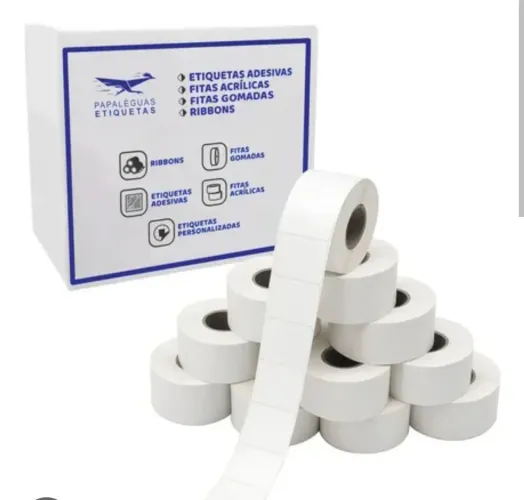 20 unidades de Etiqueta térmica balança 40x40