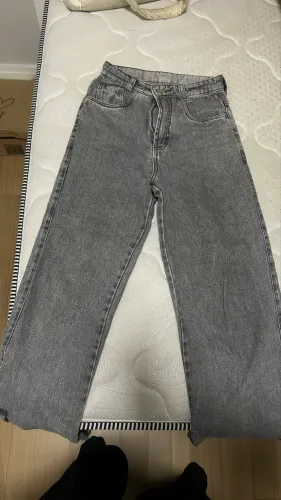 Calça Jeans Cinza Tam 34