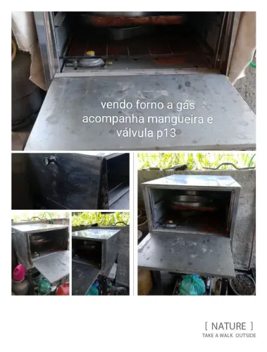 Forno industrial a gás