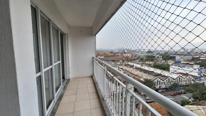 Apartamento para locação - Vila Mathias - Santos - SP