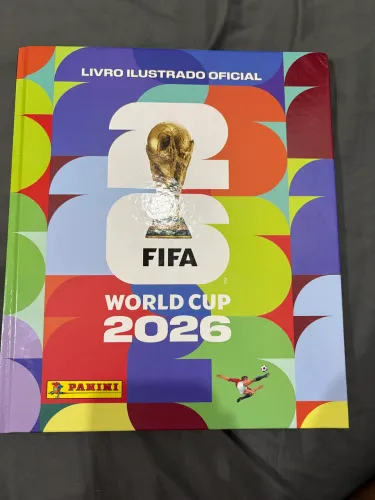 ÁLBUM COMPLETO CAPA DURA COPA DO MUNDO 2026
