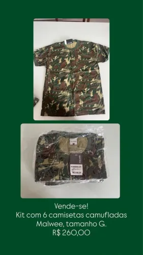 Camiseta Camuflada G