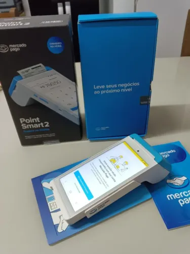Máquina De Cartão Point Smart 2 4g Wifi