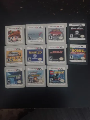 Jogos de Nintendo 3ds e ds, vendo junto ou separado.