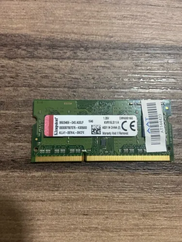 Memória para notebook 4gb DDR3