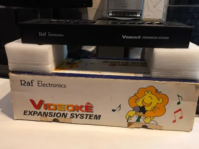 Videokê Expansion System da marca Raf Electronics, RARÍSSIMO