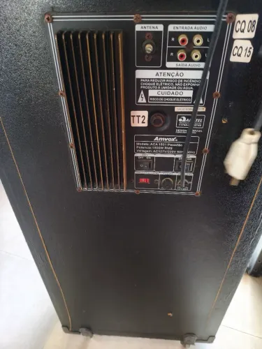 Caixa de som amvox pesadão 1500watts