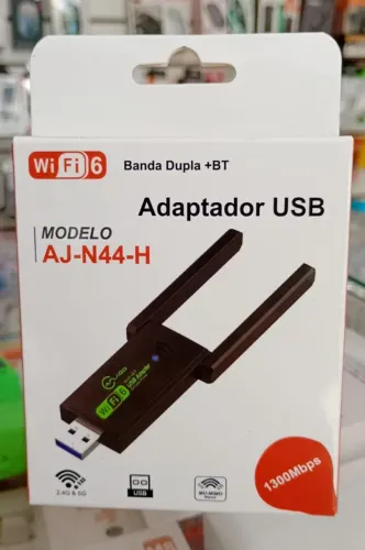 Adaptador Usb Wi-Fi 5G Para Pc Notebook - Novo