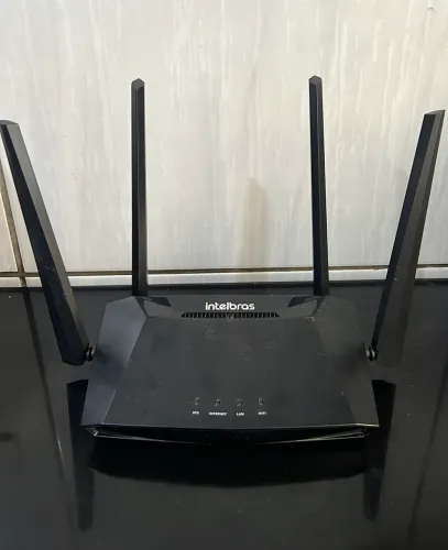 Roteador Wireless Intelbras Action Rg 1200 Gigabit Dual Band Ac1200 Mbps 4 Antenas