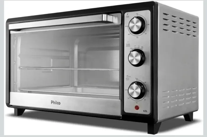 Forno Elétrico 65L Philco Dupla Resistência 1800W PFE65 127V