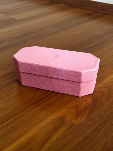 Caixa de óculos Swaroviski Rosa - Nova com certificado 