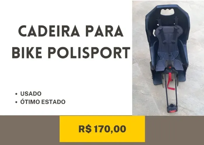 Cadeira Bike para bebê