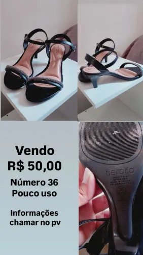 Sandália beira rio