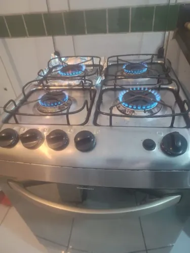 Fogão Usado 4 Bocas Electrolux Inox