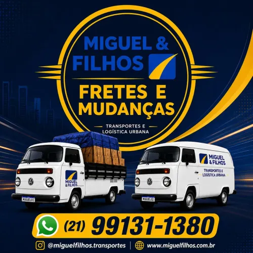 Mudanças, fretes e carretos