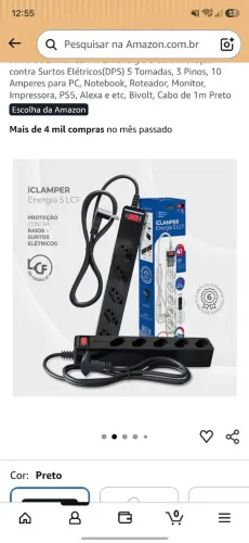 Filtro de linha iclamper