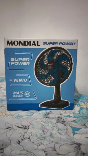 Ventilador De Mesa Mondial 06 Pás Vent 30Cm 127V/60Hz/ com NF