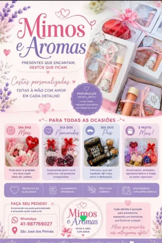 Vendo cestas de café da manhã e Box personalizados pra datas especiais e aniversário