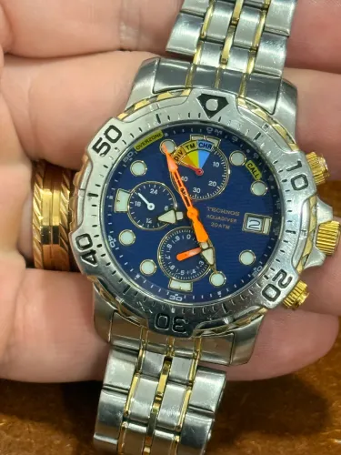 Relogio Technos Aquadiver Pulseira Original