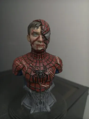 Tobey Mguire Spiderman Sam Raimi 3D busto
