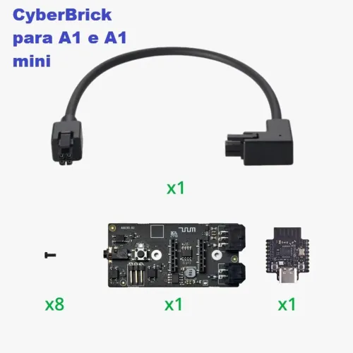 Kit CyberBrick para BambuLab A1 e A1 Mini - Timelapse Profissional