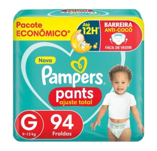 Fralda Pampers Ajuste Total