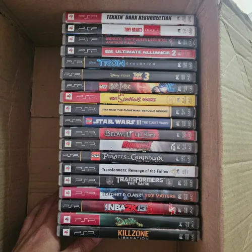 Lote de 19 jogos top psp portal PlayStation ps