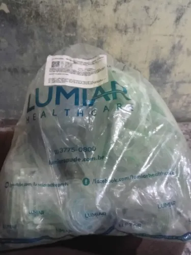 Ressuscitador ambu lumiar