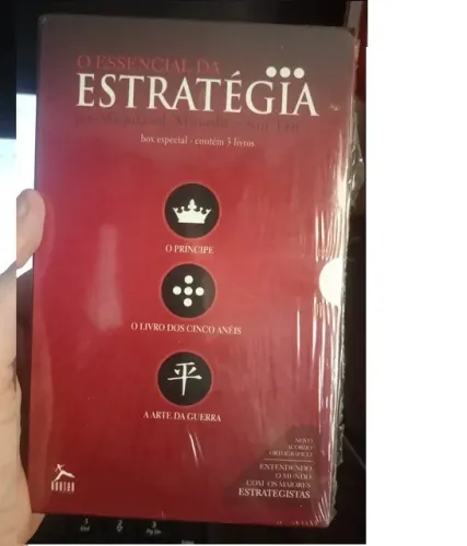 O Essencial da Estratégia Box Especial Com 3 Livros
