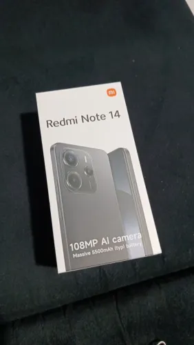 REDMI NOTE 14 novo na caixa