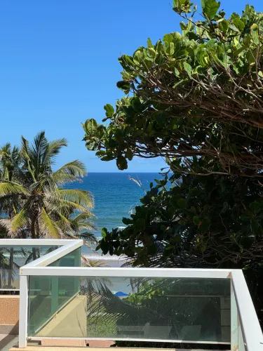 Cobertura Stella Maris 110m², vista mar, 2/4, suíte, varandas, ventilado, 1 vaga, área de
