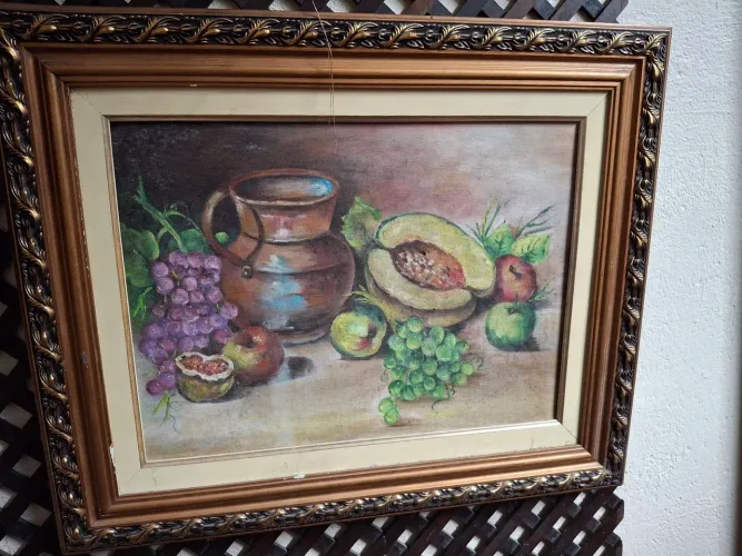 Quadro pintado a mão