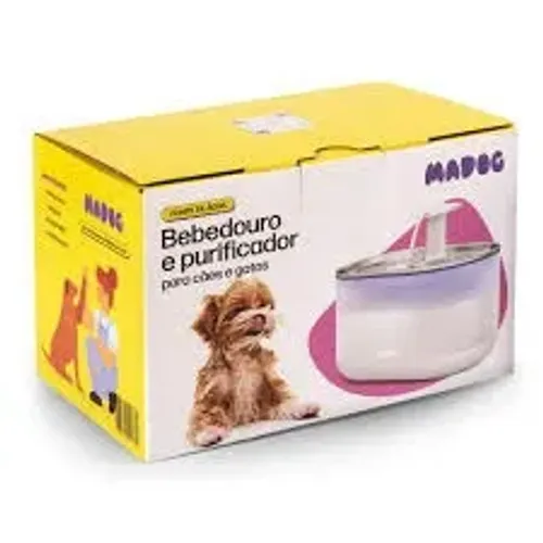 Bebedouro e Purificador para Cães e Gatos MADOG