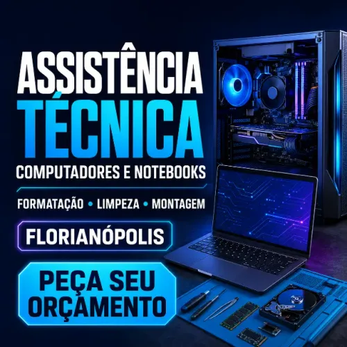 Assistência Técnica de Computadores e Notebooks