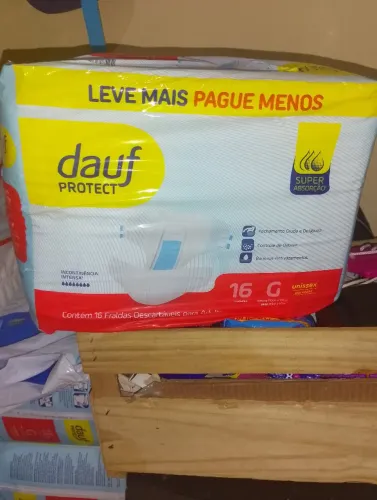 Fralda geriátrica 5 pacote