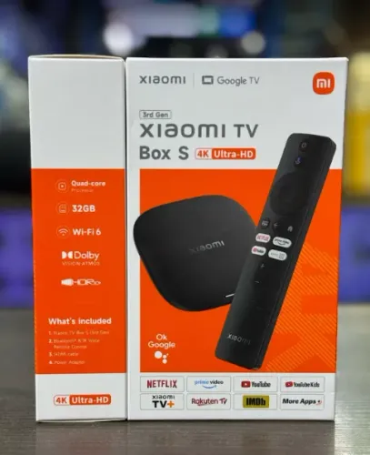 TV Box Xiaomi Mi S 3ª Geração Android Wi-Fi 6
