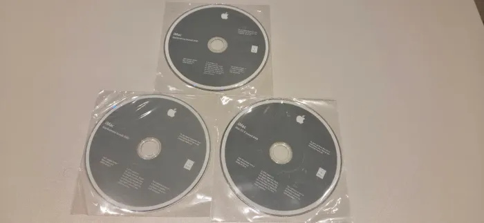 Cds de instalação MAC OS 10.6.4 e apps usado no estado 