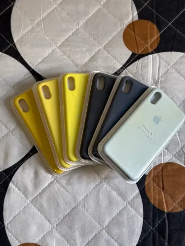 Silicone case para iPhone X/Xs - Varias Cores