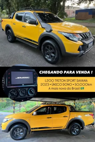Mitsubishi L200 Triton Savana GLS 2.4 4X4 Die. AUT 2023