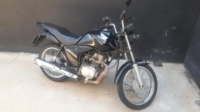 Moto CG 125 Preta