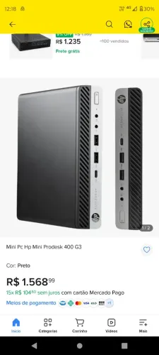 Mine Pc HP Prodesk