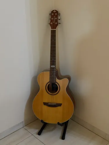 Violão eletroacústico Strinberg SA200 Cordas de aço com equalizador e afinador + correia+