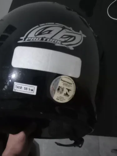 Capacete conservado