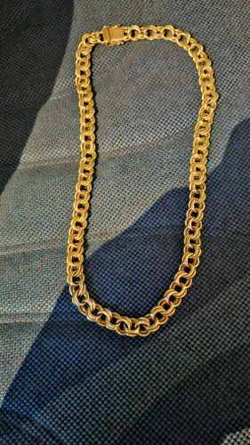 Cordão de ouro 100 grama ,oco