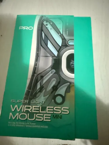Mouse Lamzu Atlantis Mini (Cor Polar Ice) - Na Caixa + Feets de Vidro Extras