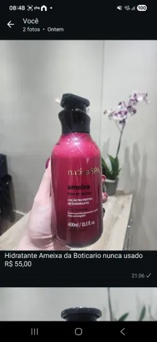 Hidratante ameixa boticario novo