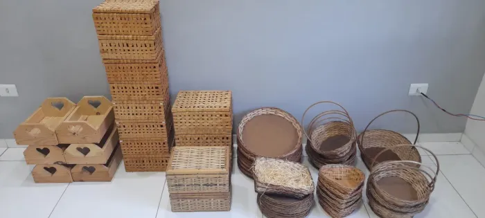 Cestas, Caixotes e Baús- Café da manhã